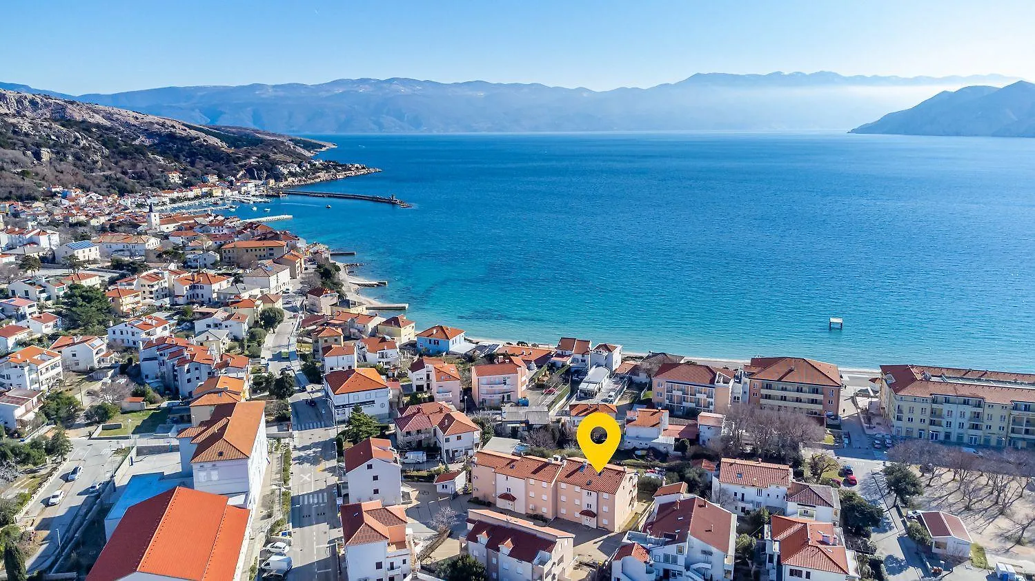Nur 200 Meter Zum Tollen Strand In Baska Apartment